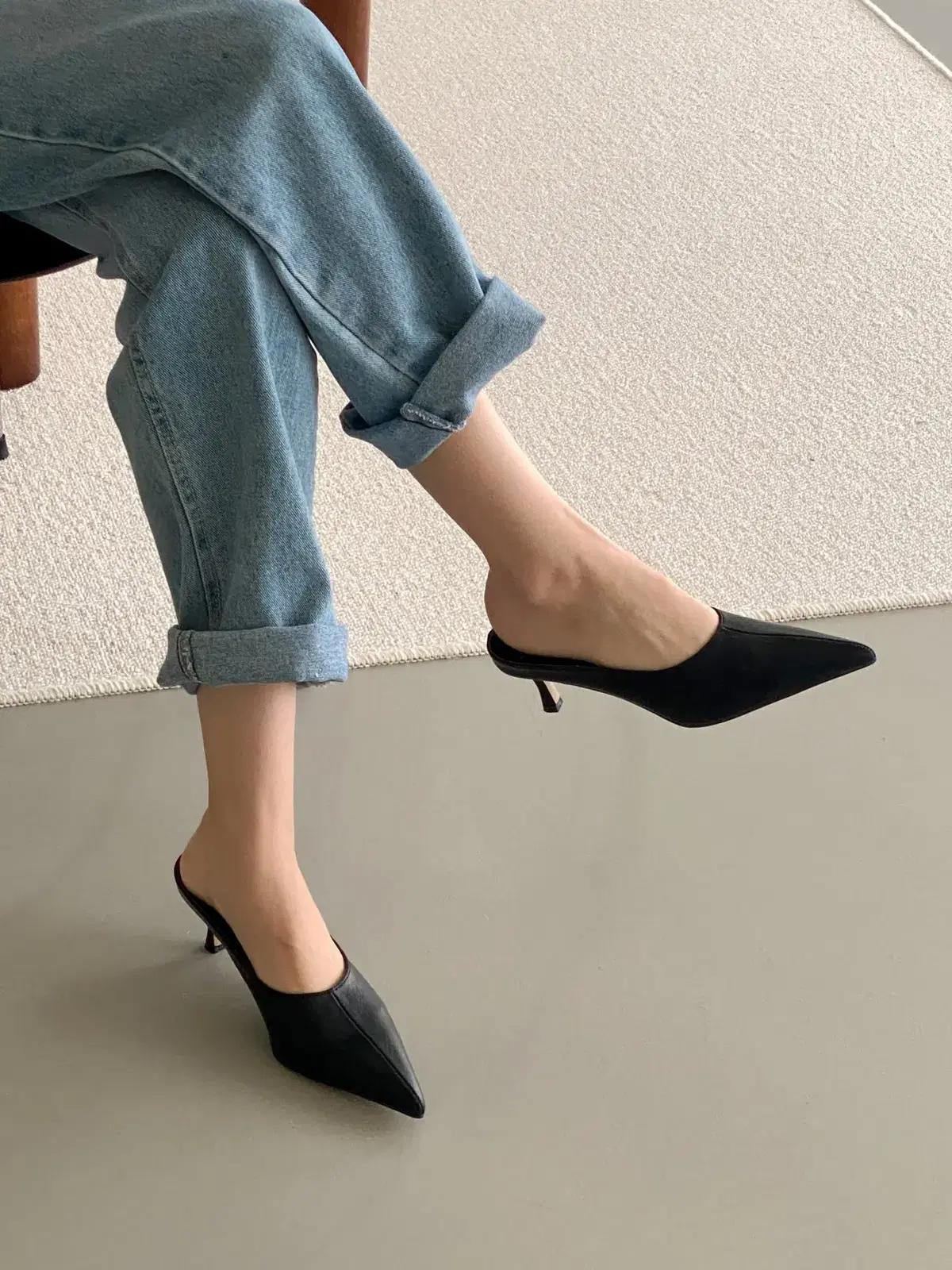 #456. 뾰족코 5.5cm 스틸레토힐 240 핑크 6