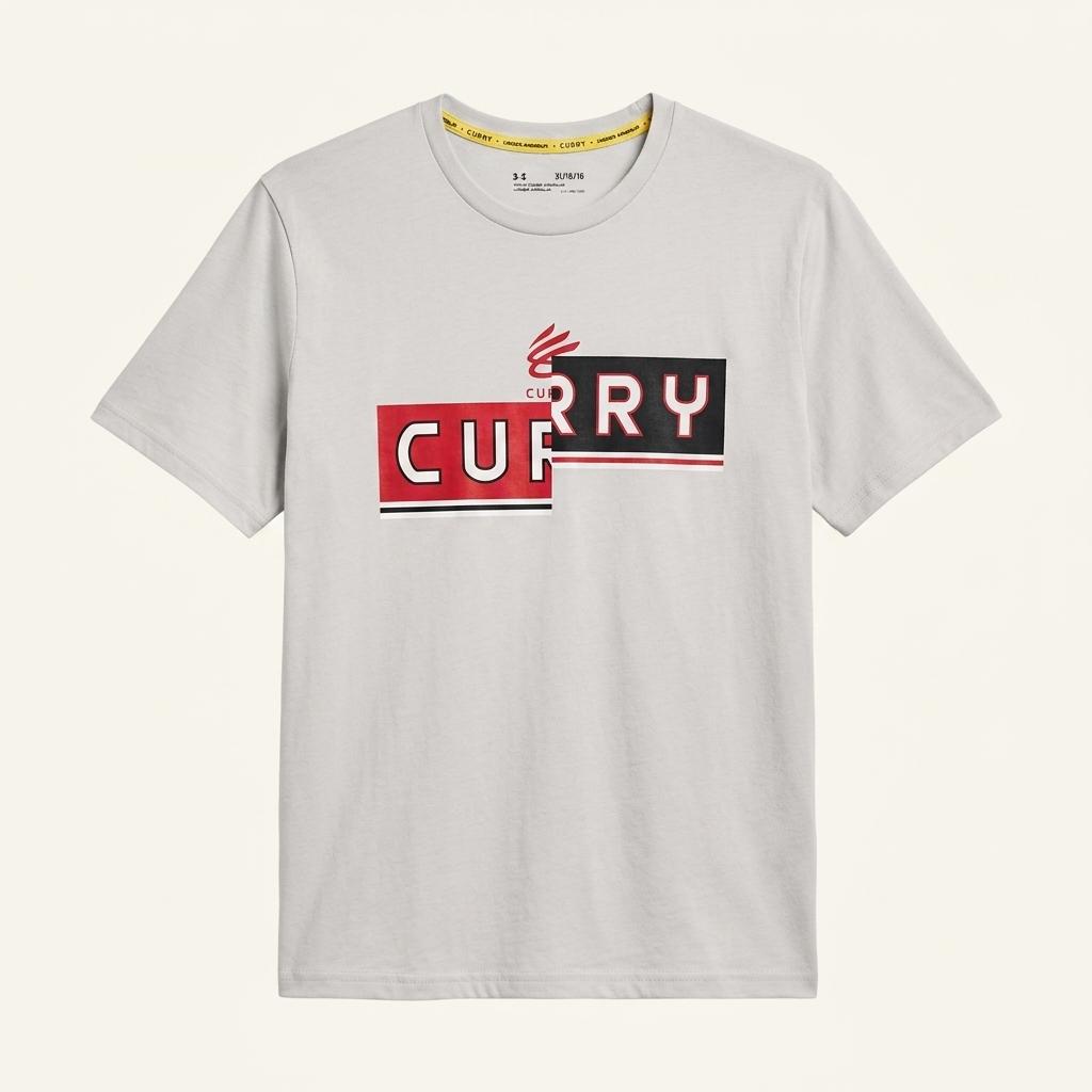 언더아머 (MEN - XL) 코튼 폴리 스테판 커리 반팔 티셔츠 1