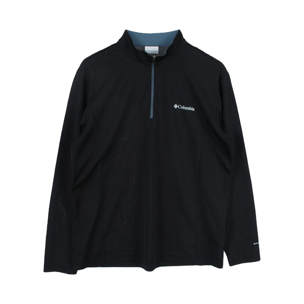 컬럼비아 (MEN - XL) 폴리 로고 반집업 긴팔 티셔츠 2