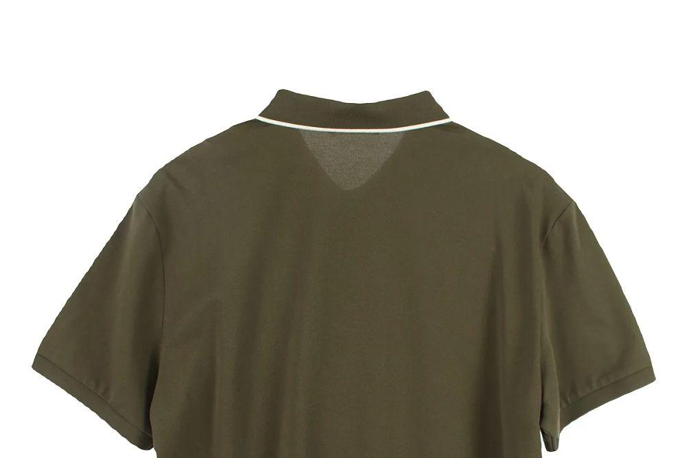로로피아나 (MEN - XL) 코튼 버튼 로고 카라넥 반팔 티셔츠 7