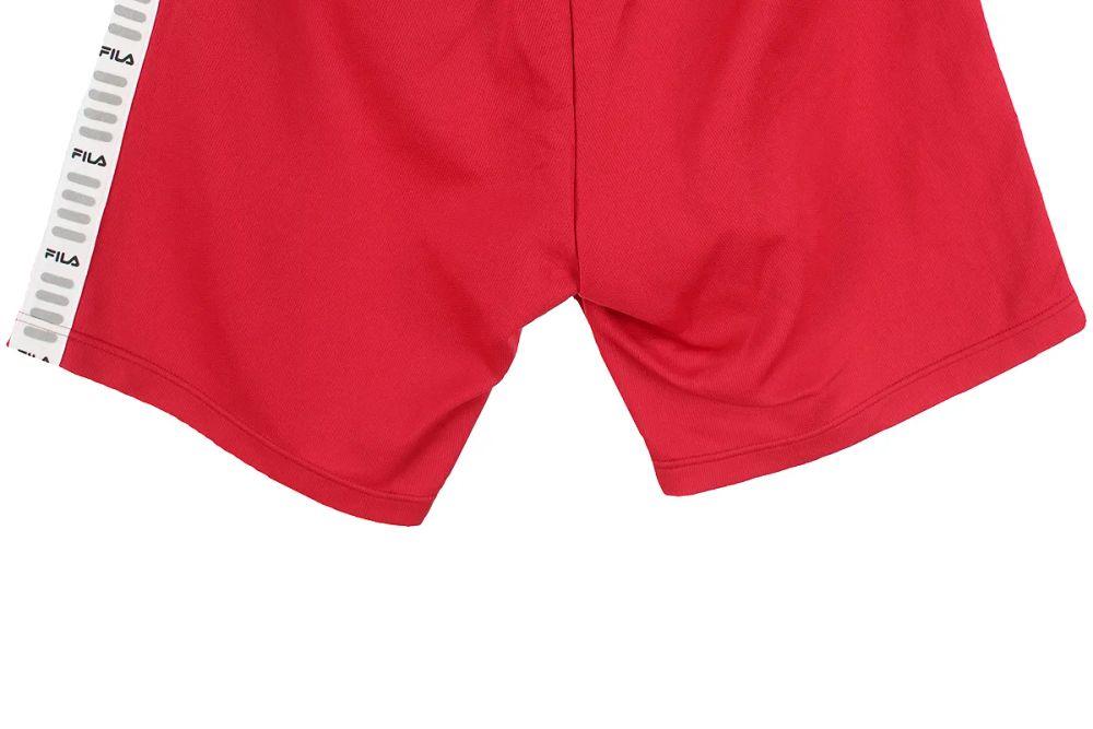 휠라 (MEN - XL) 폴리 코튼 사이드 라인 하프 팬츠 8