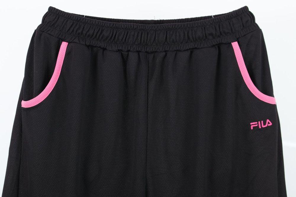 휠라 (WOMEN - L) 폴리 셔링 7부 트레이닝 팬츠 3