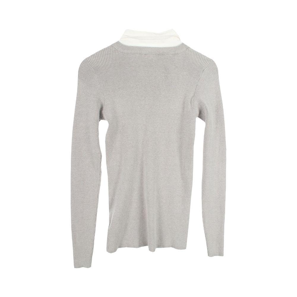 FCMM (WOMEN - M) 레이온 폴리 나일론 레이어드 니트 탑 6