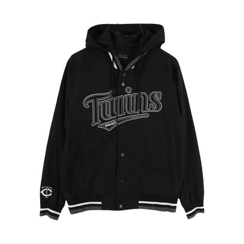 MLB (MEN - L) 나일론 코튼 미네소타 트윈즈 후드 자켓 2