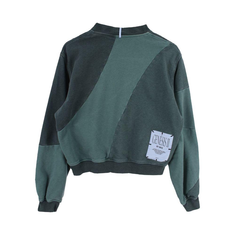 MCQ by 알렉산더 맥퀸 (WOMEN - M) 코튼 배색 패널 크롭 맨투맨 5