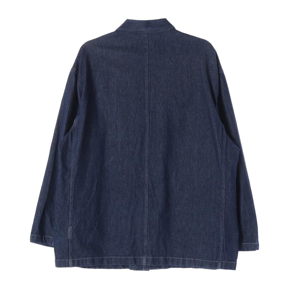 무지 (MEN - XL) 면 카폭 빈티지 무드 데님 워크 자켓 3