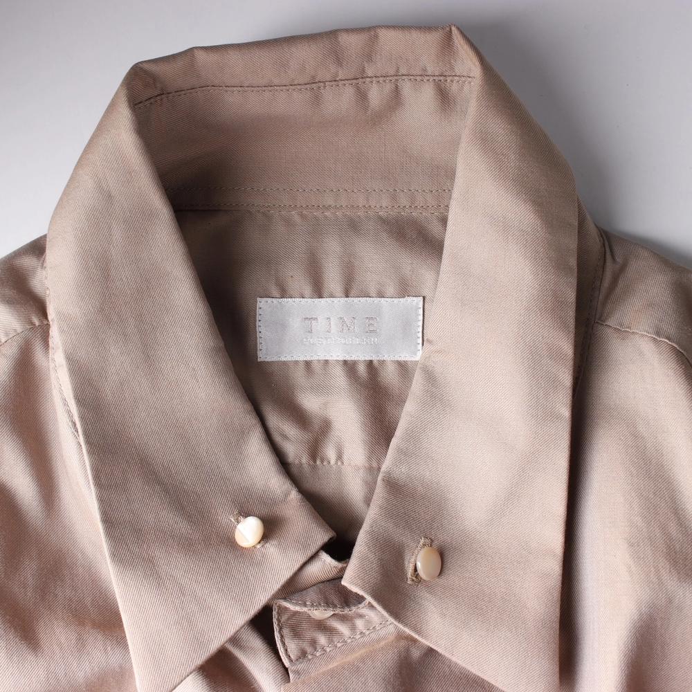 타임 (MEN - 2XL) 코튼 100% 미니멀 버튼다운 베이직 셔츠 10