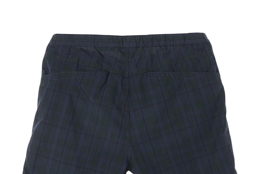 컬럼비아 (MEN - XL) 폴리 코튼 체크 패턴 버클 쇼츠 6