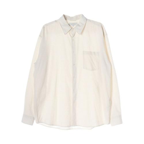 유니온블루 (MEN - XL) 폴리 코튼 레이온 자가드 텍스쳐 셔츠 2