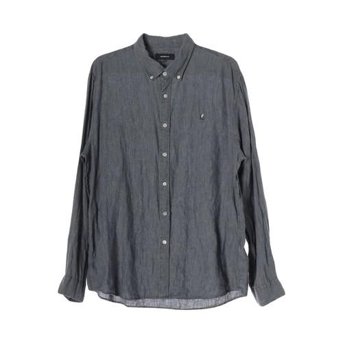 빈폴 (MEN - 2XL) 코튼 자수 로고 솔리드 셔츠 2