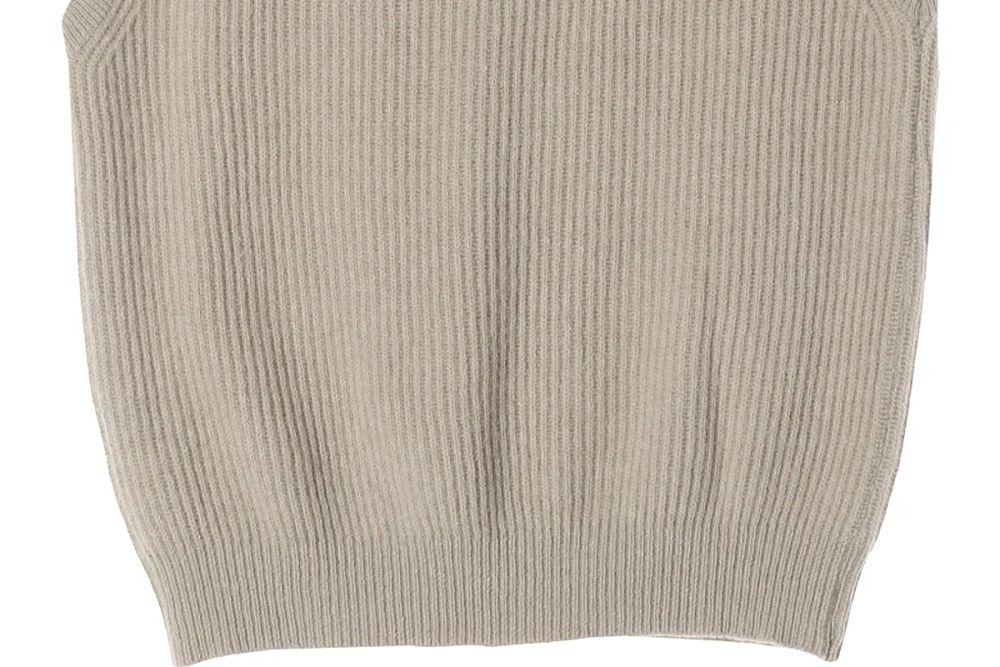 토마스모어 (MEN - M) 알파카 울 블렌드 와플 니트 조끼 7