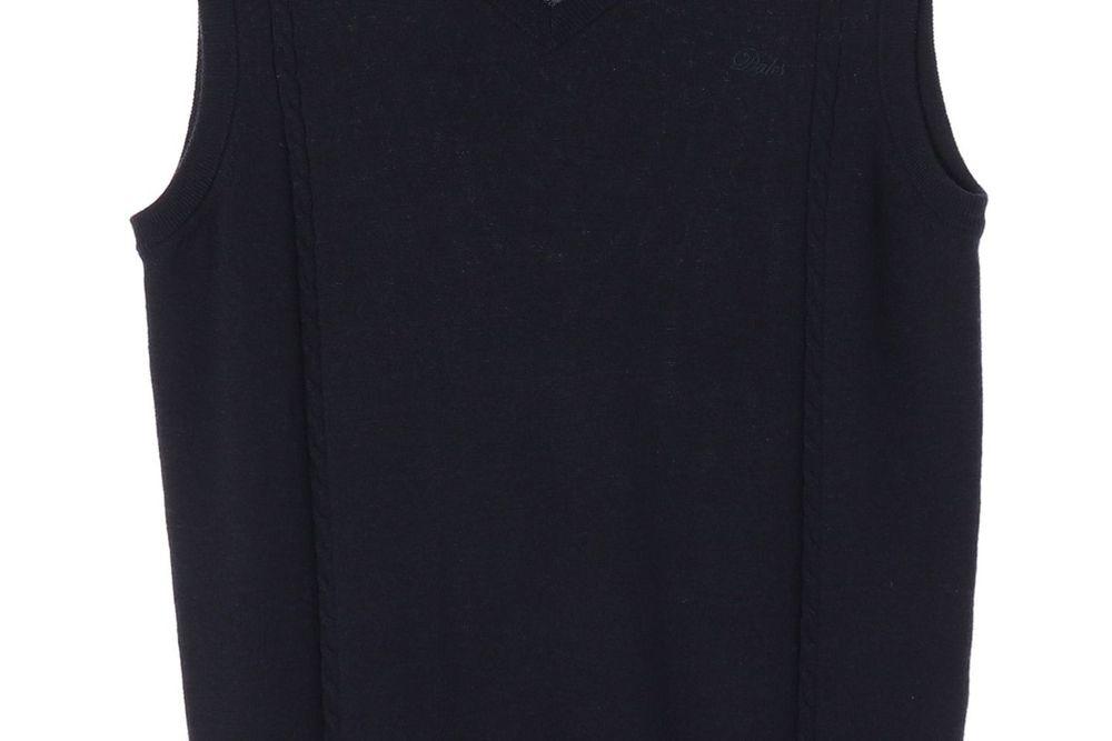 닥스 (MEN - XL) 울 100% 자수 로고 브이넥 니트 조끼 4
