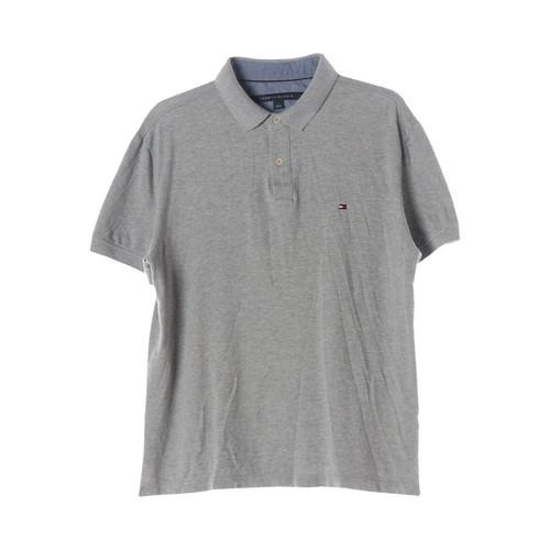 타미힐피거 (MEN - L) 로고 카라넥 반팔 티셔츠 2