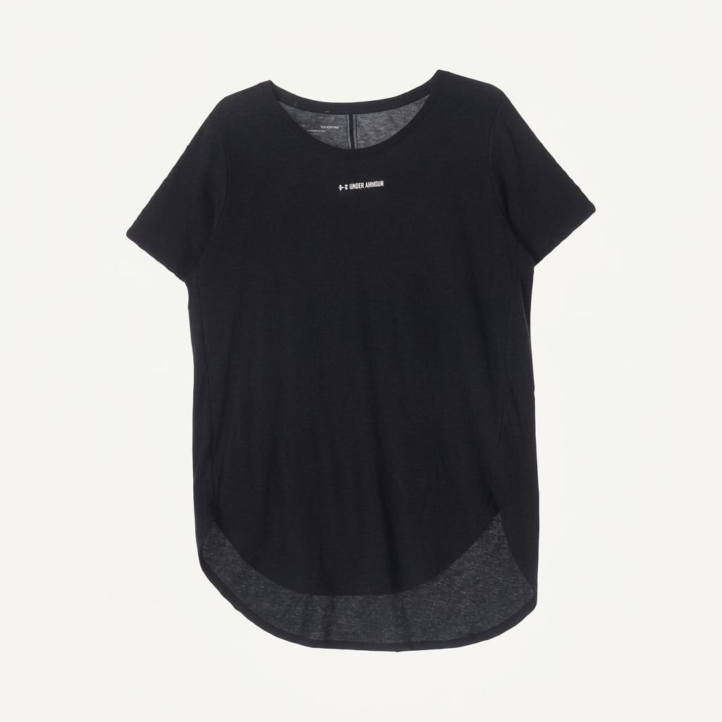 언더아머 (WOMEN - XL) 코튼 폴리 언밸런스 반팔 티셔츠 1
