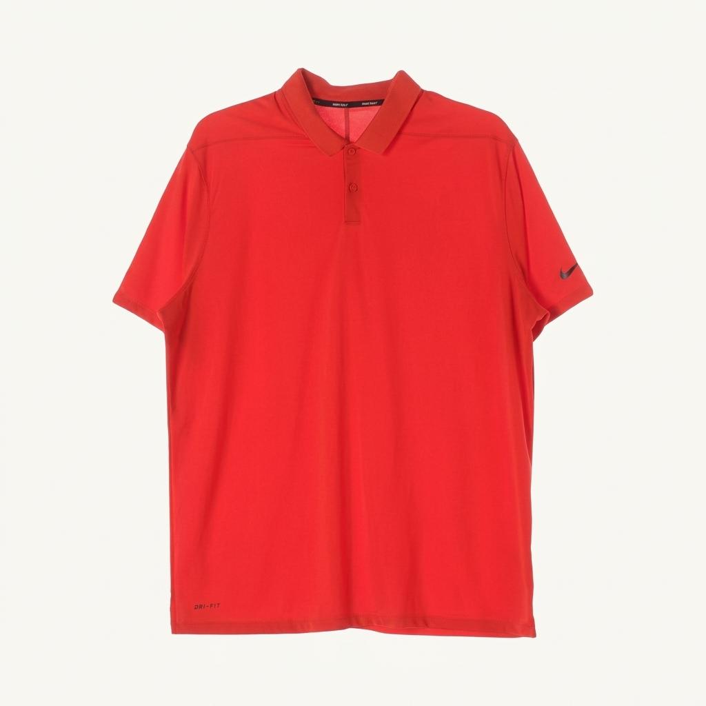 나이키 (MEN - XL) 폴리 로고 카라넥 반팔 티셔츠 1