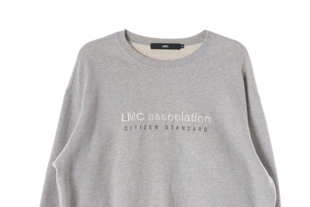 LMC (MEN - XL) 코튼 로고 맨투맨 3