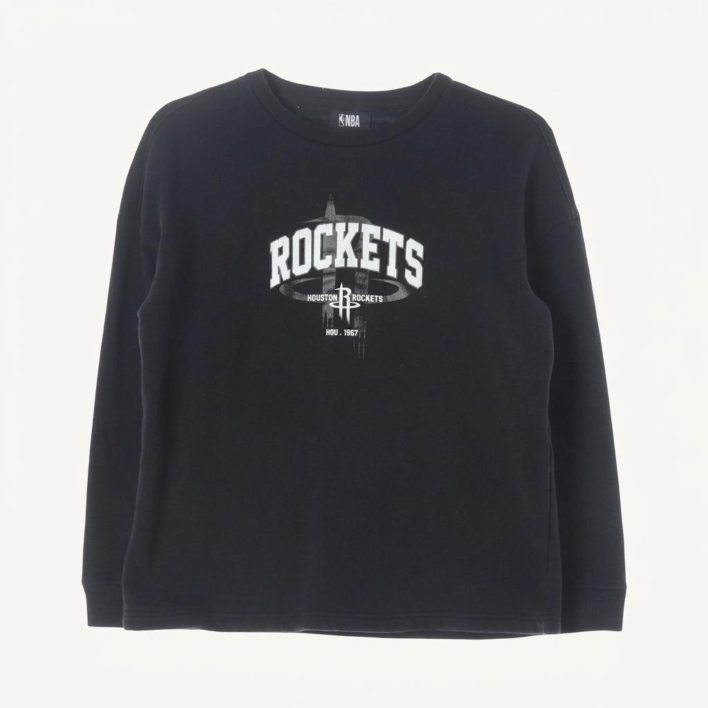 NBA (MEN - S) 코튼 휴스턴 로켓 긴팔 티셔츠 1