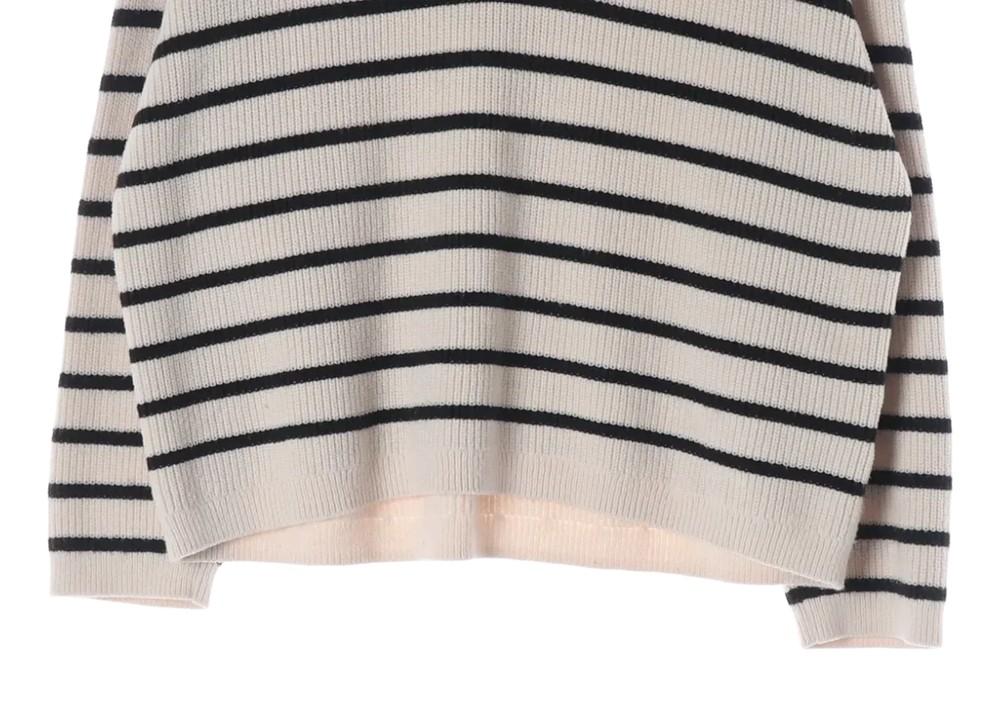 유니클로 x 클레어 웨이트 켈러 (WOMEN - 2XL) 아크릴 폴리 코튼 브이넥 니트 탑 5