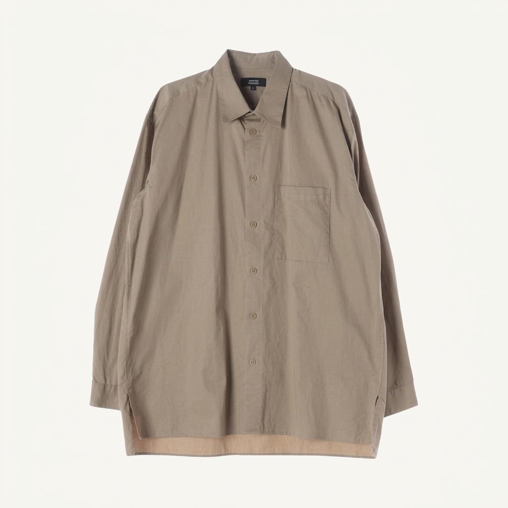 무신사 스탠다드 (MEN - XL) 코튼 무지 포켓 셔츠 1