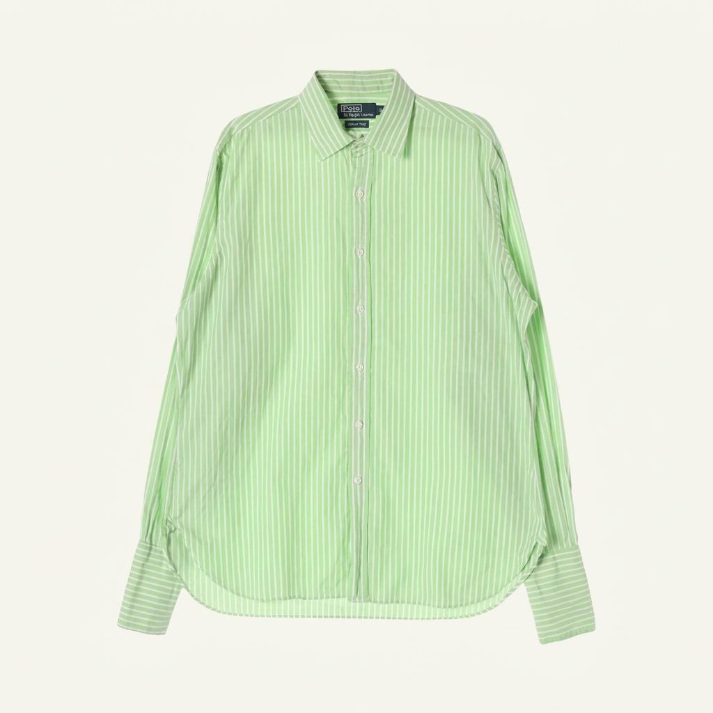 폴로 랄프로렌 (MEN - XL) 코튼 스트라이프 이태리제 셔츠 1