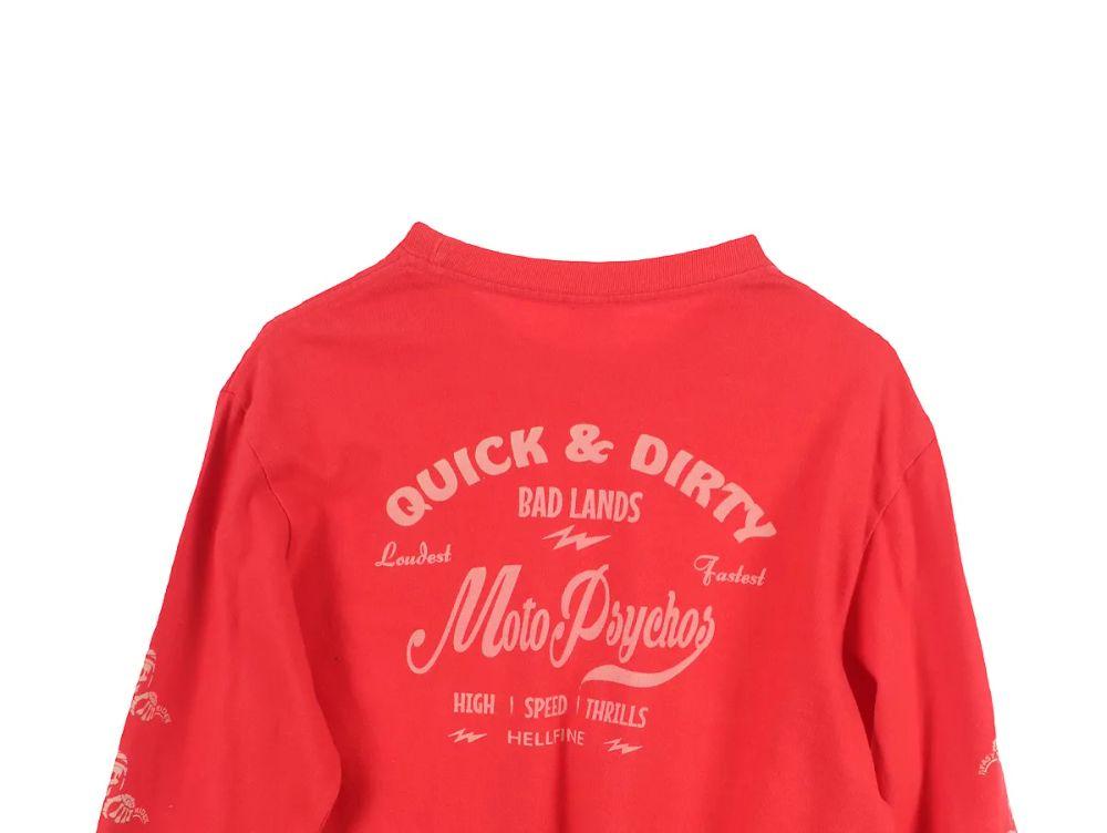 아웃스탠딩 (MEN - L) 코튼 레터링 긴팔 티셔츠 8