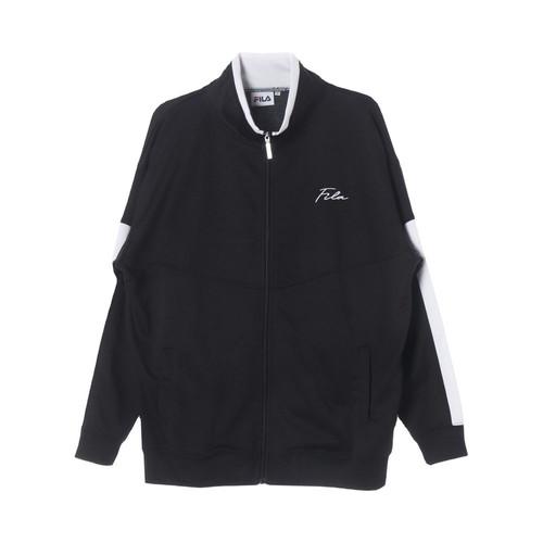 휠라 (MEN - XL) 폴리 로고 집업 저지 2