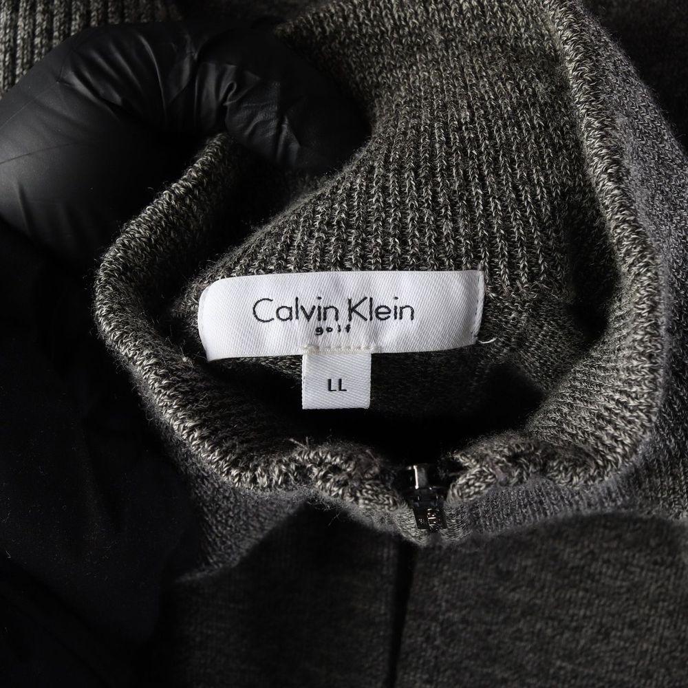 캘빈클라인 (MEN - XL) 울 블렌드 로고 집업 니트 가디건 9