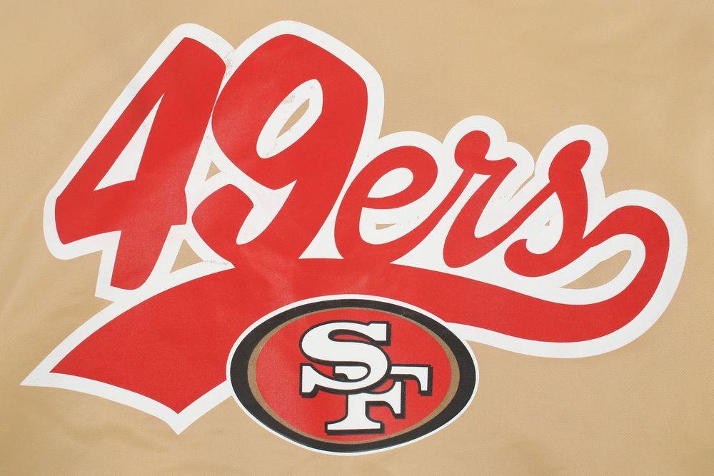 NFL (MEN - S) 폴리 나일론 샌프란시스코 포티나이너스 바시티 자켓 7