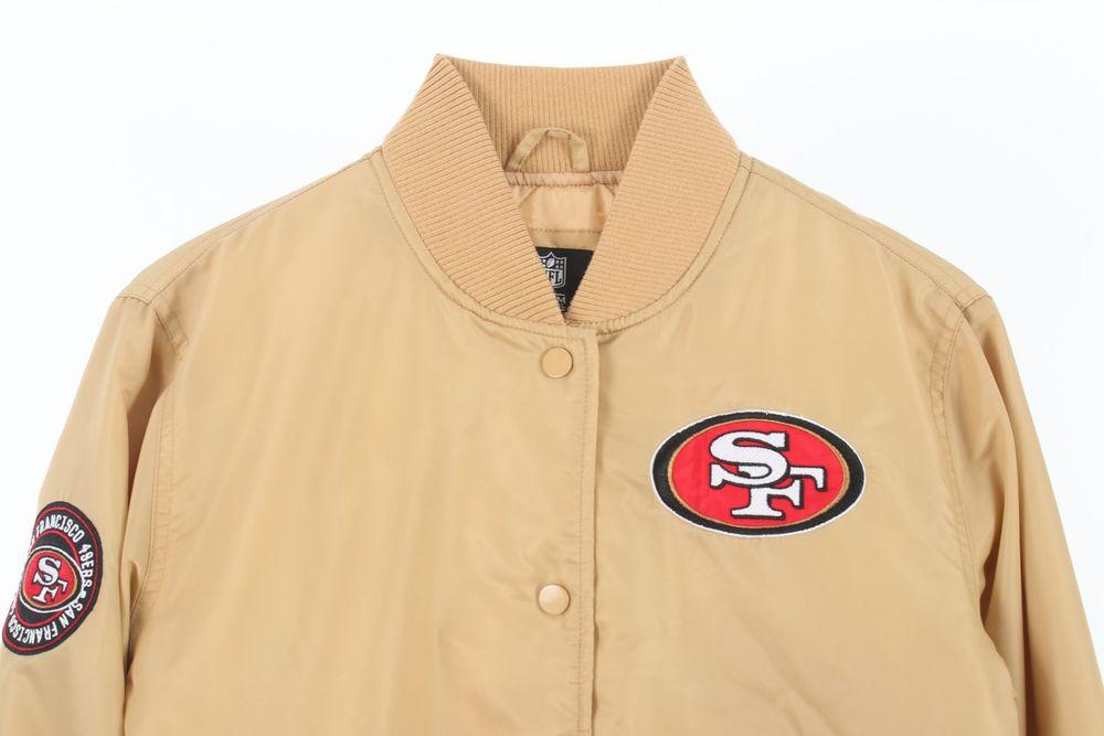 NFL (MEN - S) 폴리 나일론 샌프란시스코 포티나이너스 바시티 자켓 3