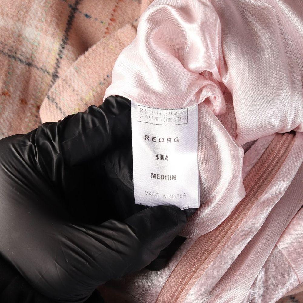 리올그 (WOMEN - M) 울 블렌드 체크 패턴 스커트 9