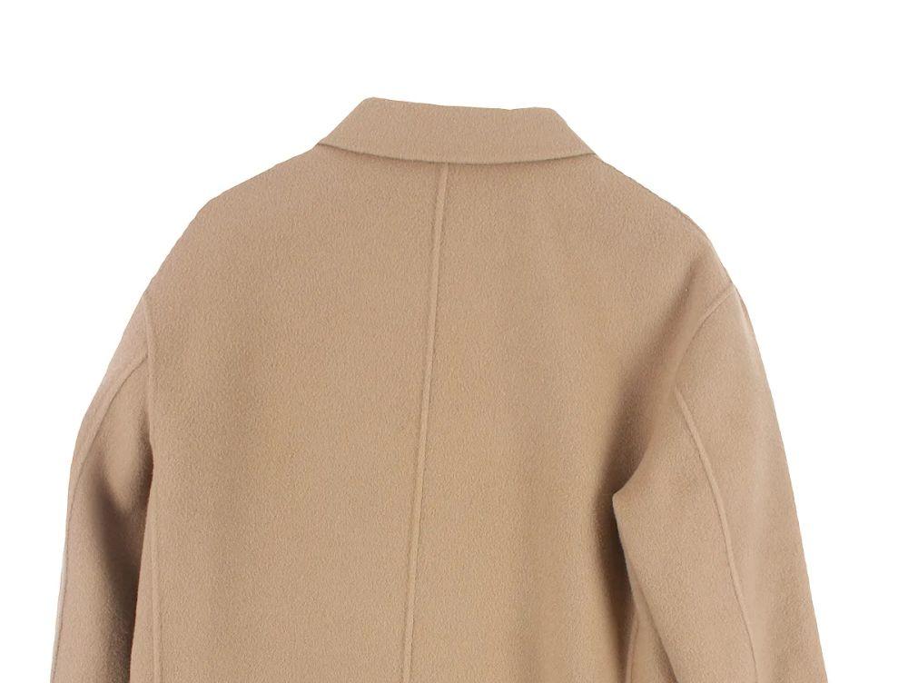 마에스트로 (MEN - XL) 울 블렌드 버튼 롱 코트 7