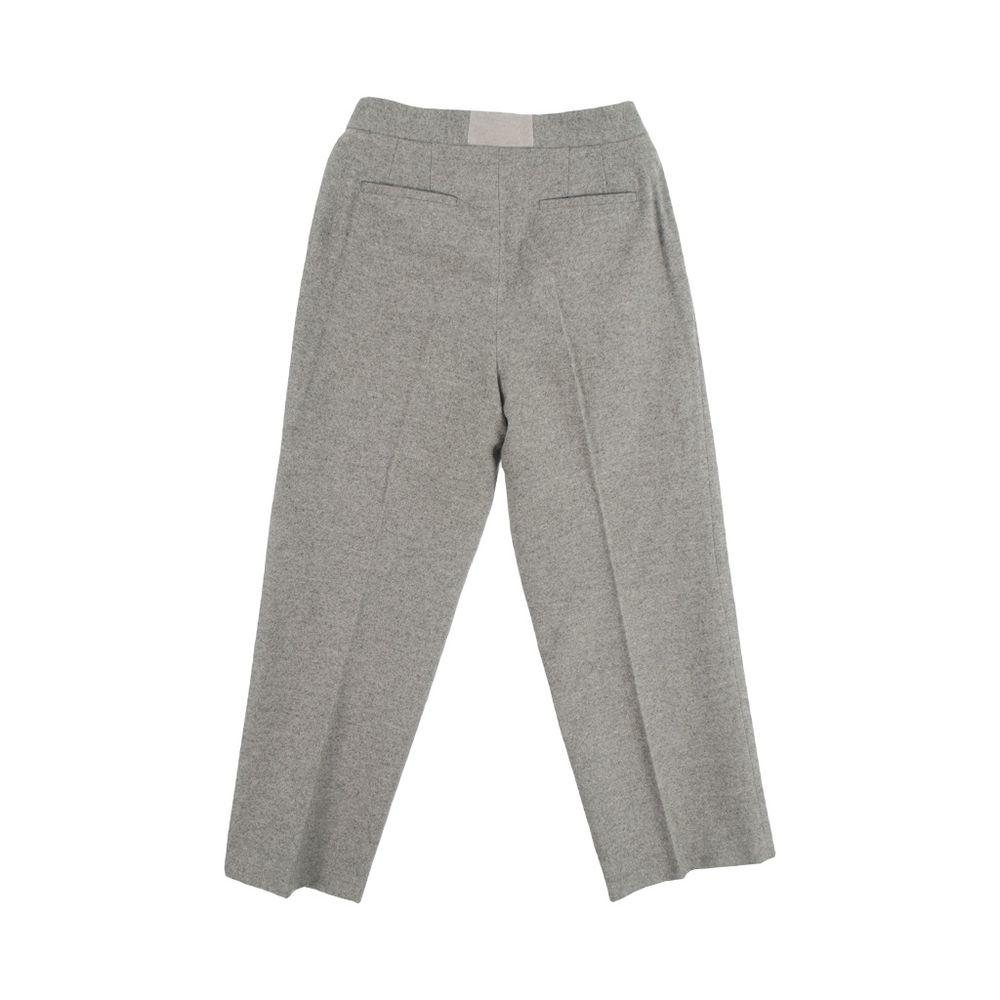 파사드패턴 (WOMEN - M) 울 100% 핀턱 슬랙스 5
