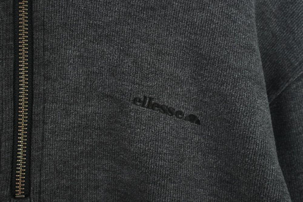 엘레쎄 (MEN - XL) 아크릴 라이오셀 로고 반집업 긴팔 티셔츠 6