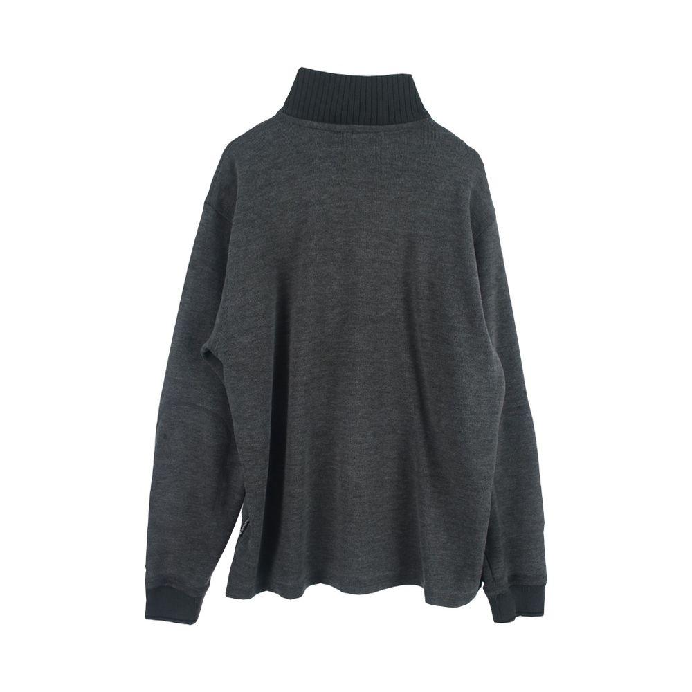 엘레쎄 (MEN - XL) 아크릴 라이오셀 로고 반집업 긴팔 티셔츠 7