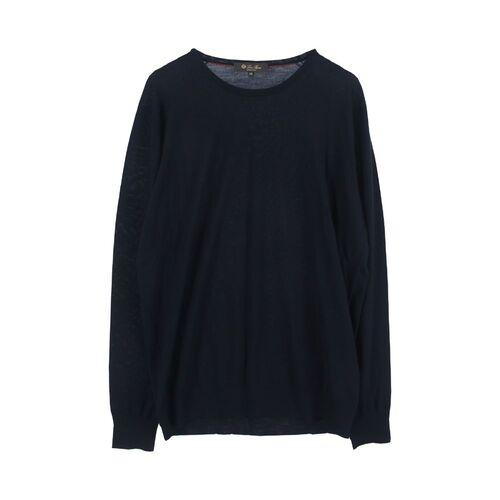 로로피아나 (MEN - L) 버진 울 100% 19FW 지로콜로 니트 탑 2