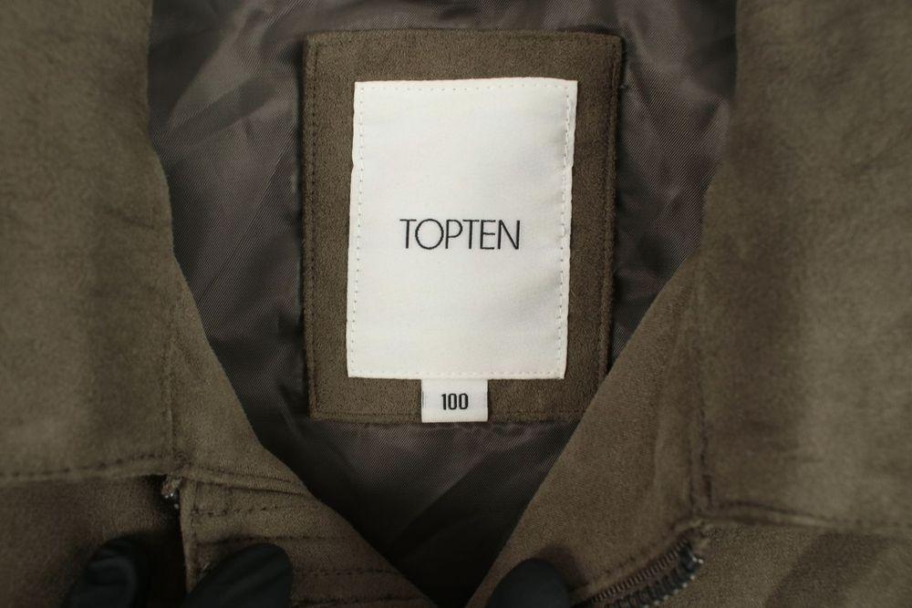 탑텐 (MEN - L) 폴리 집업 스웨이드 자켓 8
