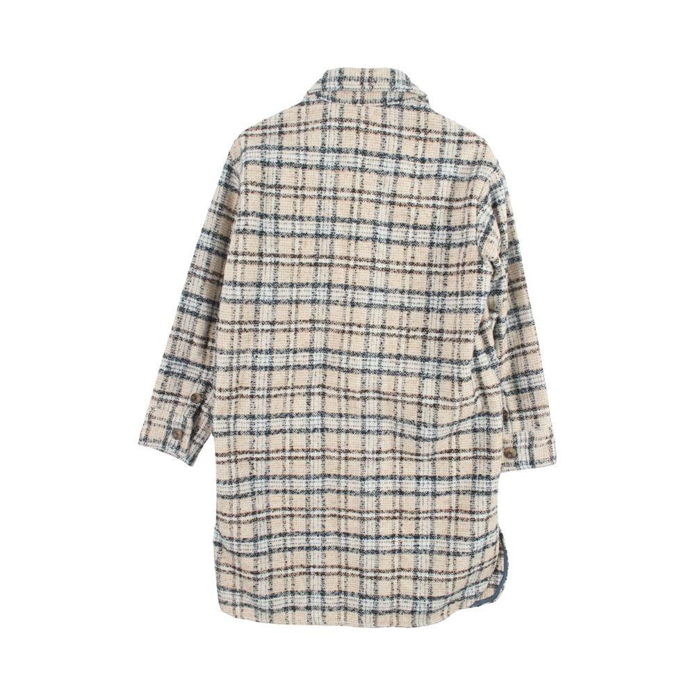 라삐아프 (WOMEN - S) 울 블렌드 체크 패턴 코트 7