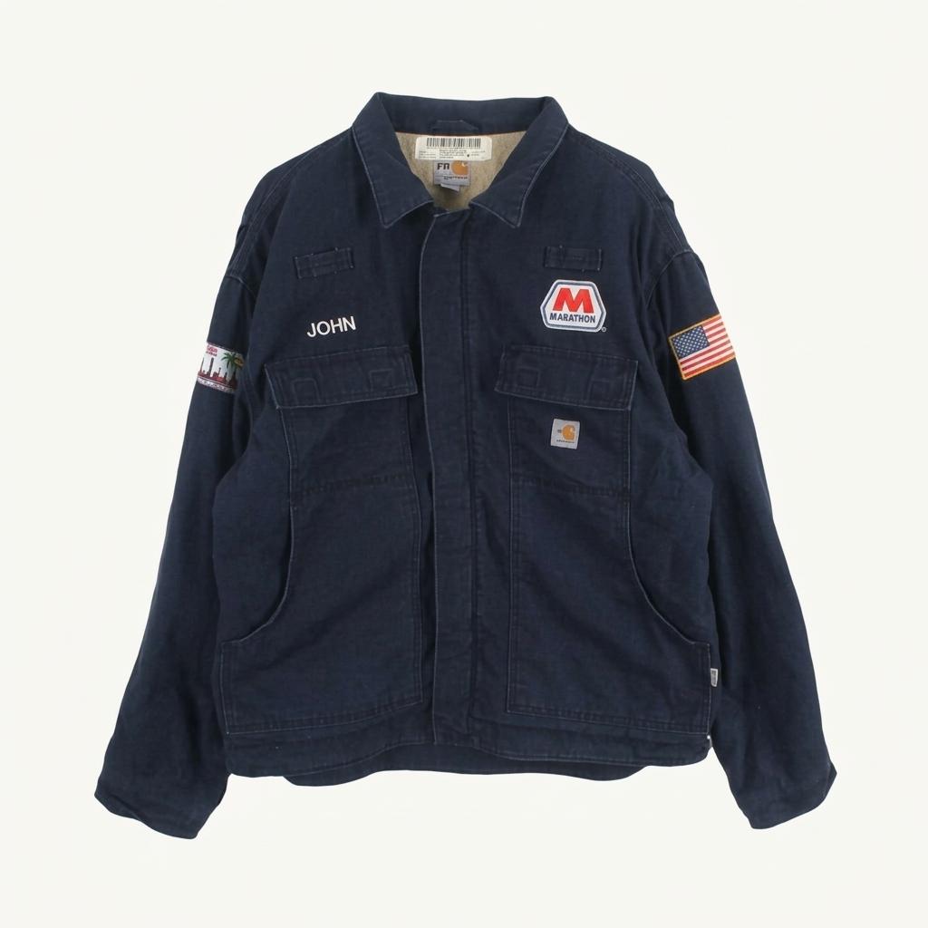 칼하트 (MEN - XL) 코튼 나일론 아크릴 집업 자켓 1