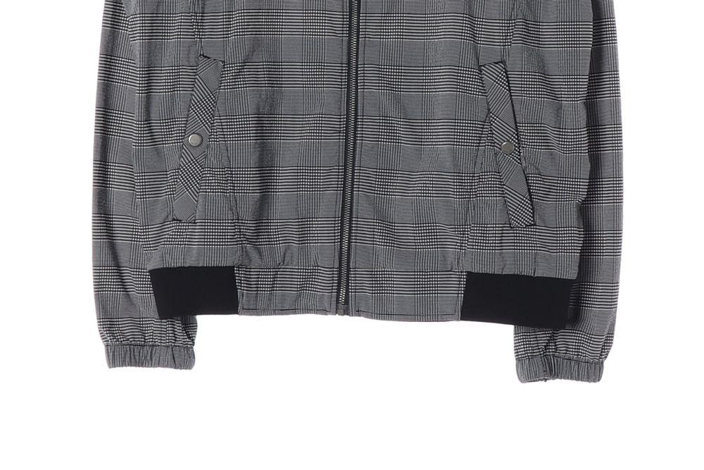 제이디엑스 (MEN - XL) 폴리 나일론 체크 패턴 블루종 자켓 5