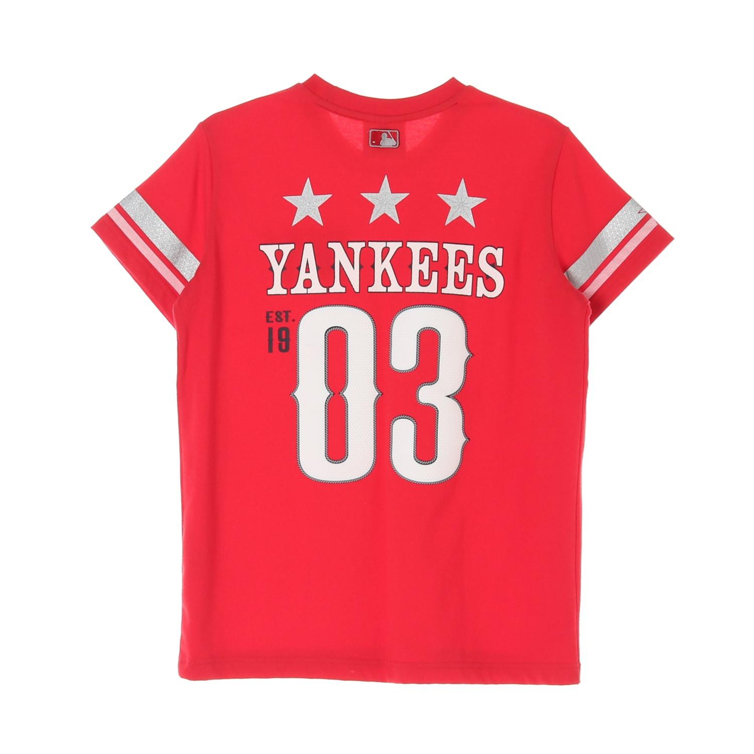 MLB (WOMEN - S) 코튼 폴리 뉴욕 반팔 티셔츠 5