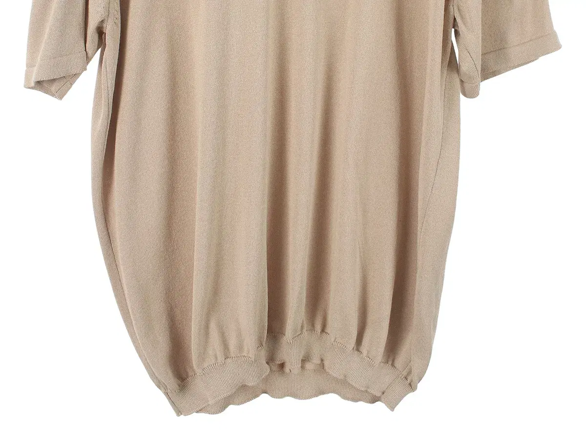 드로우핏 (MEN - XL) 모달 레이온 카라 반팔 니트 탑 4