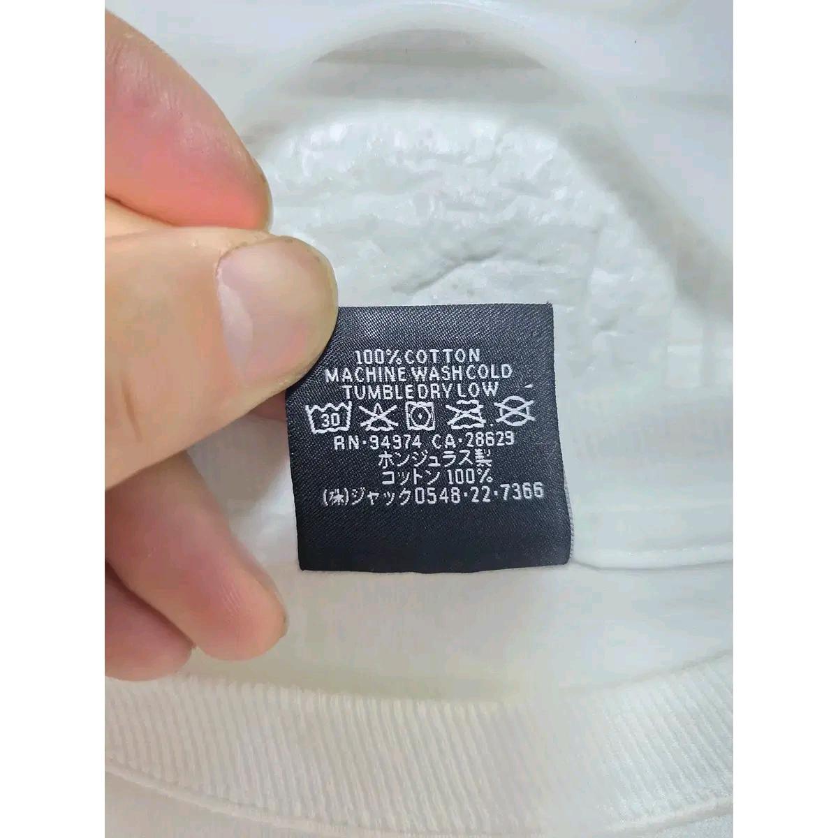 L 스투시 화이트 반팔 티 D347 4