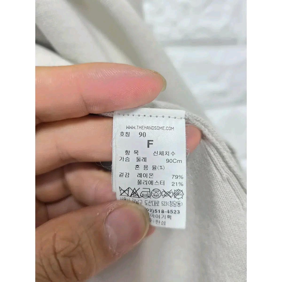 L 20s 한섬 시스템 후드티 D373 4