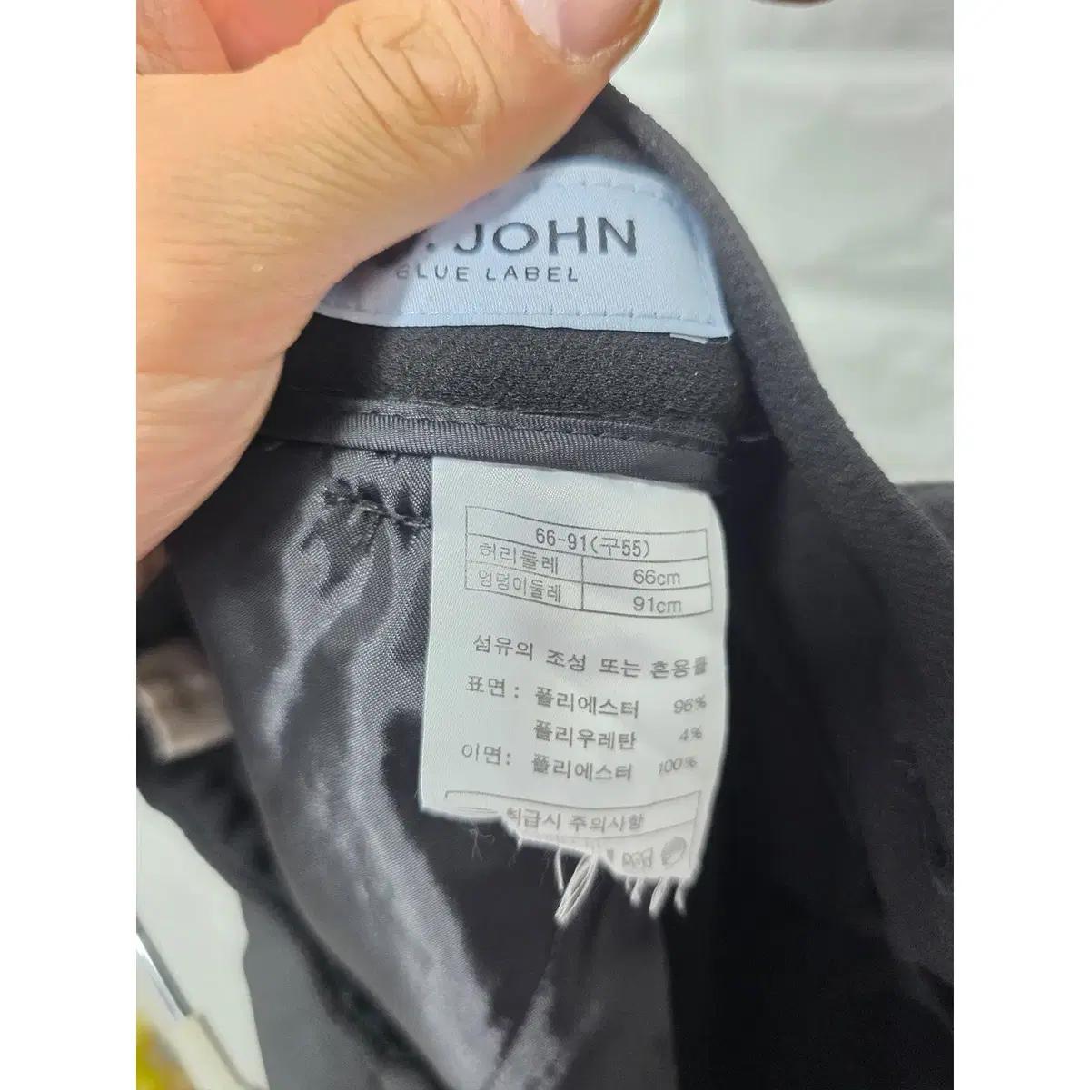 28인치 센존 블랙 와이드 팬츠 D383 4