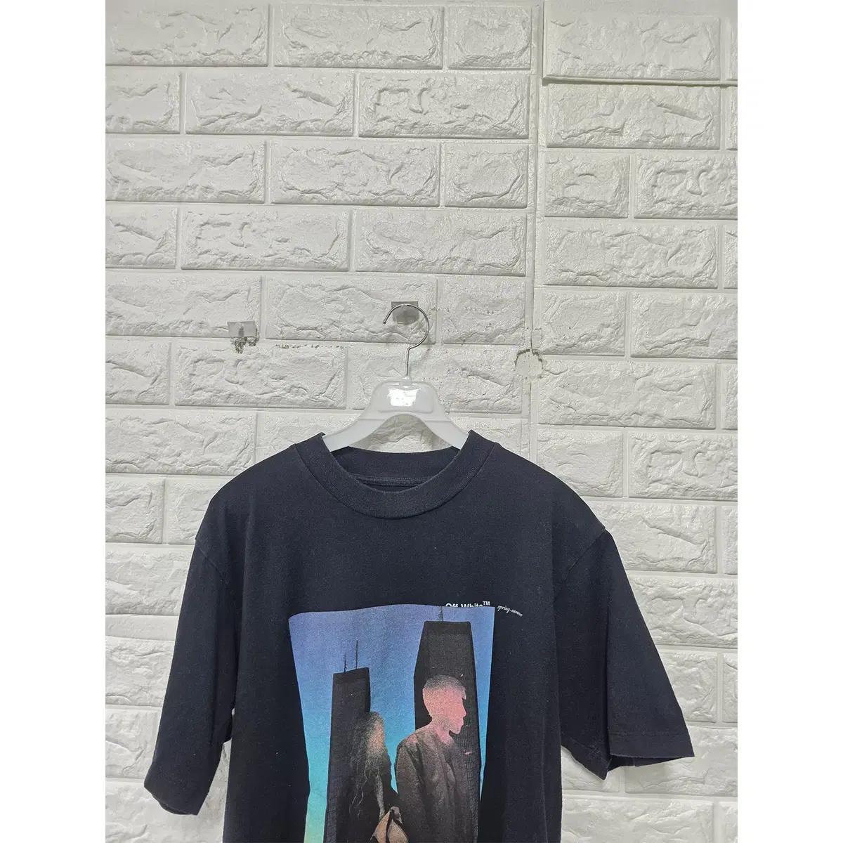 M 오프화이트 OFF White 커플스 반팔 티 D410 6