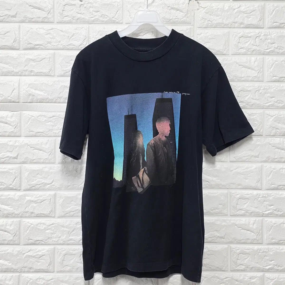 M 오프화이트 OFF White 커플스 반팔 티 D410 2