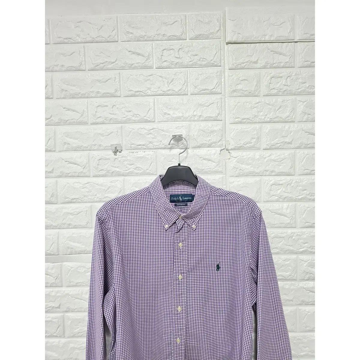 XL 폴로랄프로렌 체크 셔츠 남방 D415 6