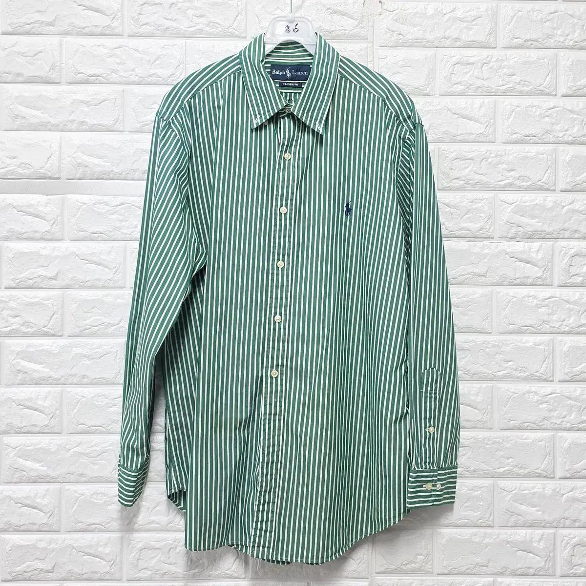 XL 폴로랄프로렌 스트라이프 셔츠 남방 D416 2