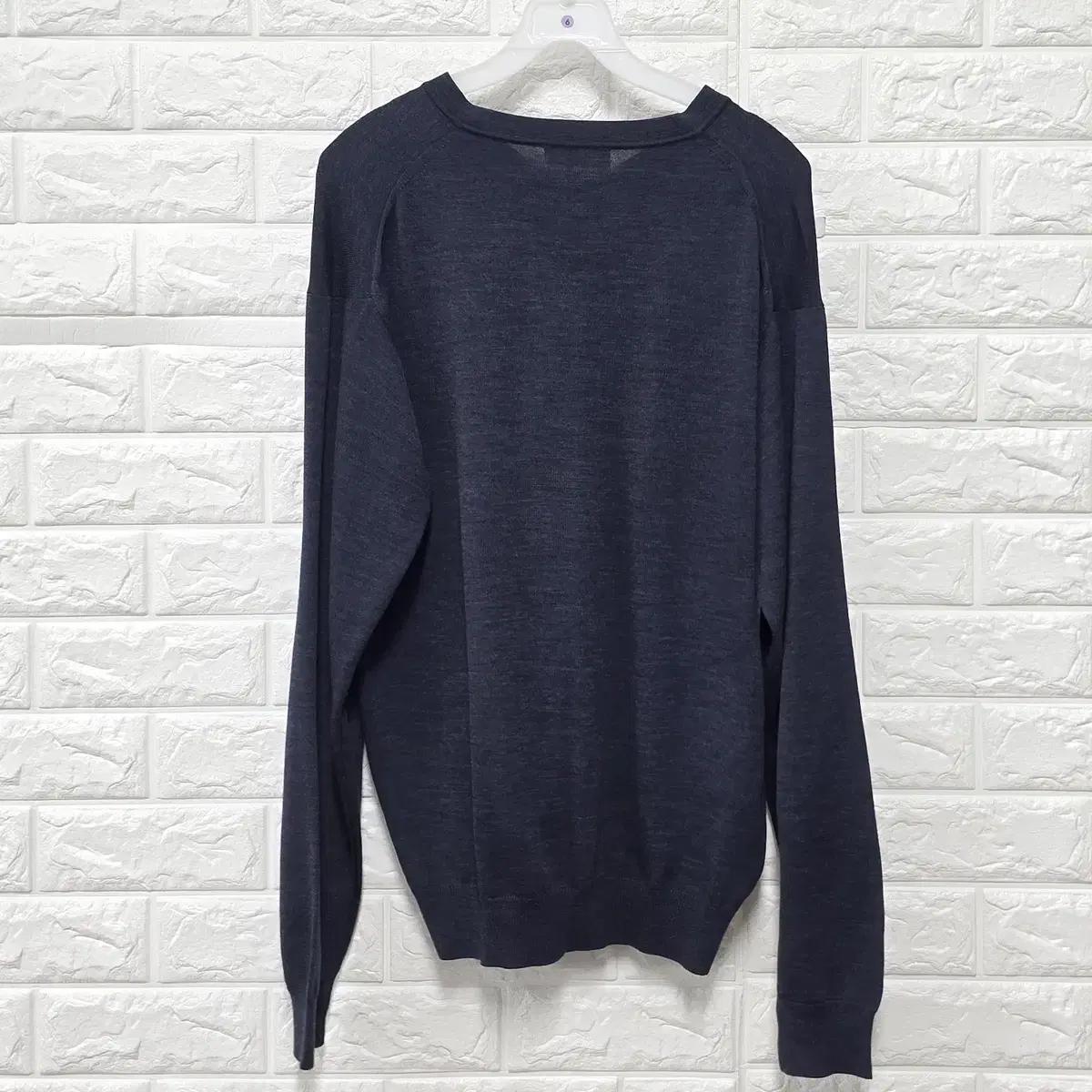 XL 빨질레리 V넥 티셔츠 D417 5
