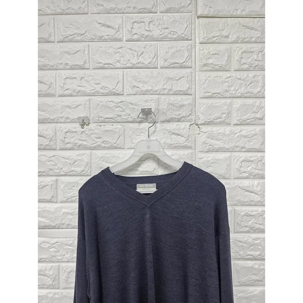 XL 빨질레리 V넥 티셔츠 D417 6